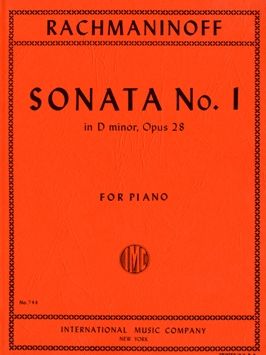 Rachmaninoff, S: Sonata No.1 Dmin Op28