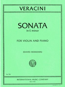 Veracini, F M: Sonata in E minor