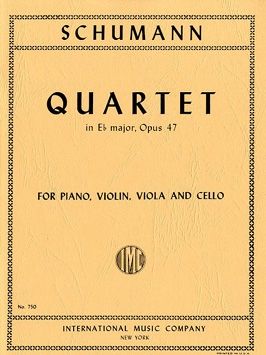 Schumann, R: Quartet in Eb major E flat major op. 47