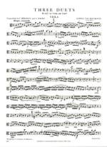 Beethoven: Three Duets for Violin and Viola Product Image