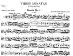 Bach, J S: Three Viola da Gamba Sonatas BWV1027-1029 Product Image