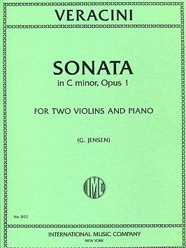 Veracini, A: Sonata C minor C minor op.1