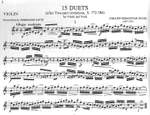 Bach, J S: 15 Duets Product Image