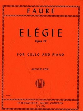 Fauré, G: Élégie Op. 24 op. 24