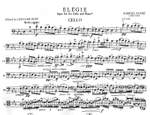 Fauré, G: Élégie Op. 24 op. 24 Product Image