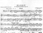 Fauré, G: Elegy Op.24 op. 24 Product Image