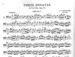 Dotzauer, J J F: Three Sonatas op. 103 Product Image