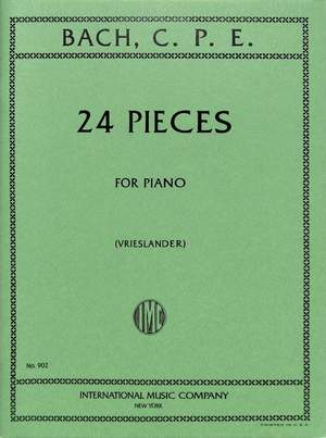 Bach, C P E: 24 Pieces