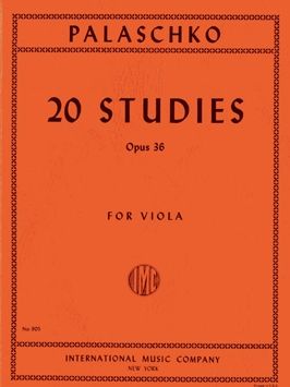 Palaschko, J: Twenty Studies op.36
