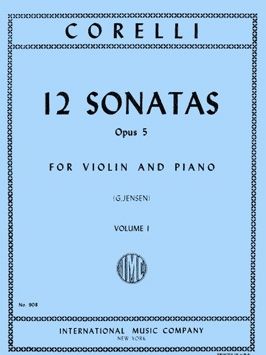 Corelli, A: Twelve Sonatas Volume 1 op.5