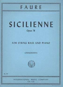 Fauré, G: Sicilienne Op. 78