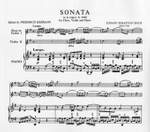 Bach, J S: Sonata G major BWV1038 Product Image
