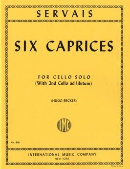 Servais, A: Six Caprices op. 11