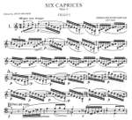 Servais, A: Six Caprices op. 11 Product Image