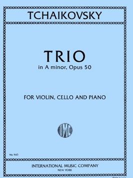 Tchaikovsky: Trio Amin Op50 Vln Vc Pft