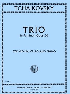 Tchaikovsky: Trio Amin Op50 Vln Vc Pft