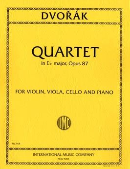 Dvořák, A: Quartet Ebmaj Op87 Vln Vla Vc