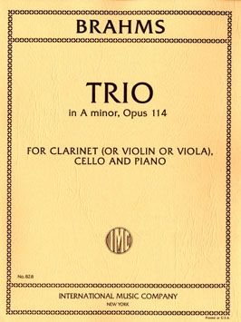 Brahms, J: Trio in A minor A minor op. 114
