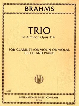Brahms, J: Trio in A minor op. 114