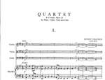 Chausson, E: Quartet A major op. 30 Product Image