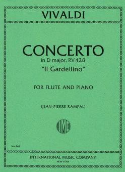 Vivaldi: Concerto D Maj Fl Pft Red