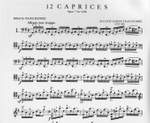 Franchomme, A J: 12 Caprices op.7 Product Image