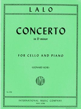 Lalo, É: Concerto D minor