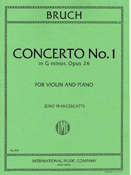 Bruch, M: Concerto No.1 G minor op.26