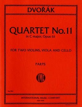 Dvorák, A: String Quartet No. 11 in C major, Op. 61