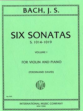 Bach, J S: Six Sonatas Volume 1 BWV1014-1016