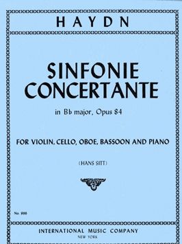 Haydn, J: Sinfonie Concertante B flat major op. 84