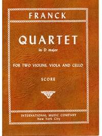 Franck, M: Quartet in D major