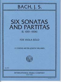 Bach, J S: Six Violin Sonatas and Partitas BWV1001-1006