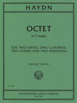 Haydn, J: Octet in F Major