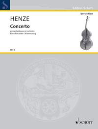 Henze, H W: Concerto per contrabbasso ed orchestra