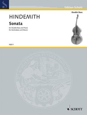 Hindemith, P: Double bass sonata