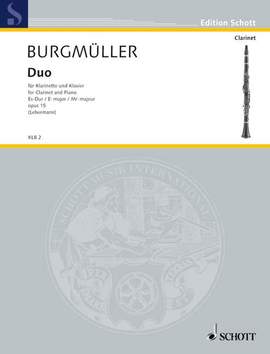 Burgmueller, N: Duo Es-Dur E flat major op. 15