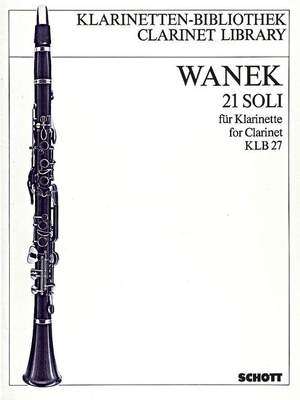 Wanek, F K: 21 Solos