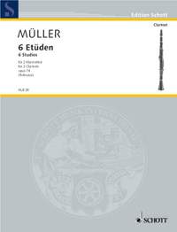 Mueller, I: Six Etudes op. 74