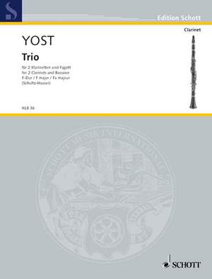 Yost, M: Trio F-Dur F major