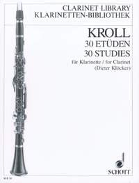 Kroll, K: 30 Etüden