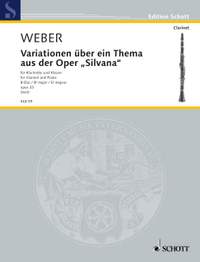 Weber: Variations on a Theme from the Opera Silvana Bb major op. 33 WeV P.7
