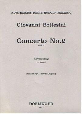 Giovanni Bottesini: Concerto Nr. 2 h-moll