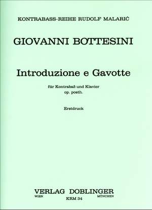 Giovanni Bottesini: Introduzione e Gavotte A-Dur