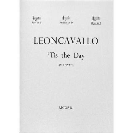 Leoncavallo: Mattinata (in E)