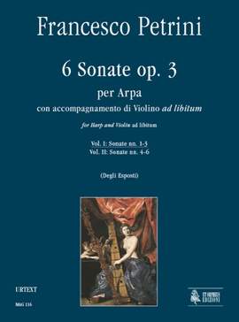 Petrini, F: 6 Sonatas op. 3 Vol. 1