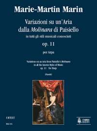 Marin, M: Variations on an Aria from Paisiello’s Molinara in all the known Styles of Music op. 11