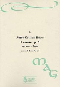 Heyse, A G: 3 Sonatas op. 5