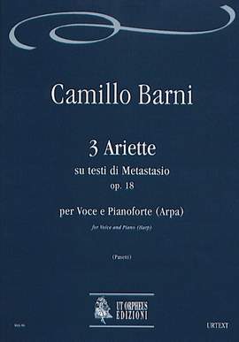 Barni, C: 3 Ariette on texts by Metastasio op. 18