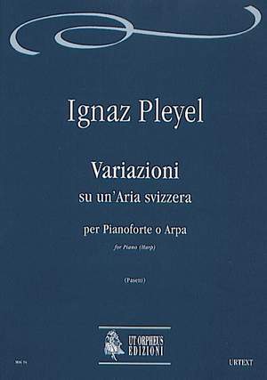 Pleyel, I J: Variations on a Swiss Air